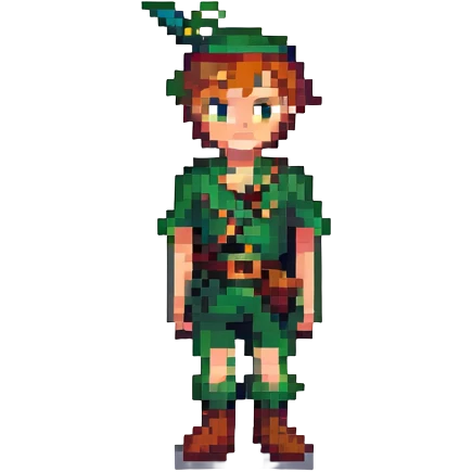 Peter Pan character emoji