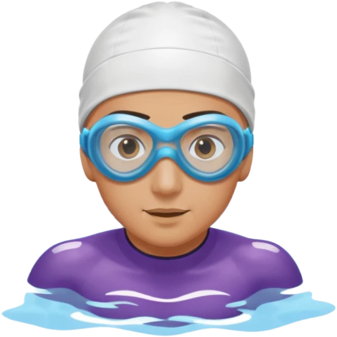 swimmer swim at the pool emoji