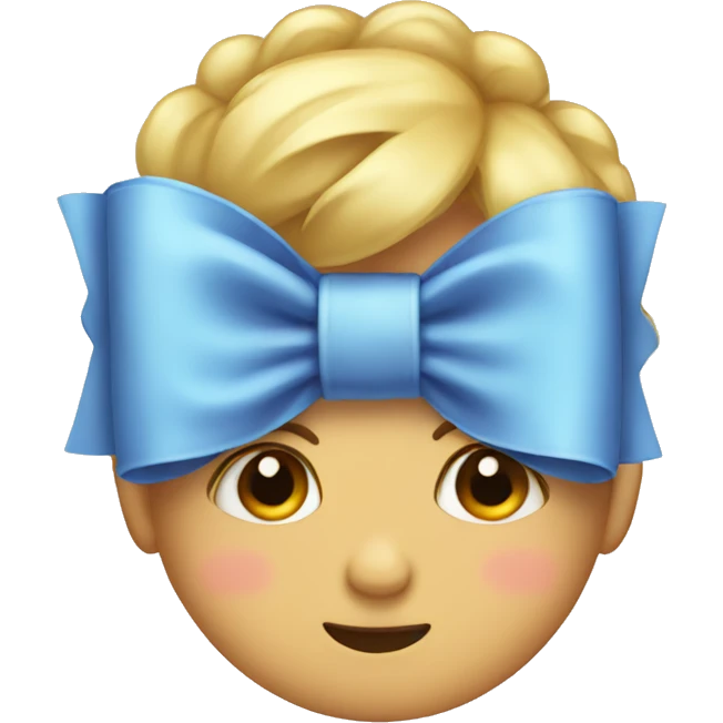 cute bow emoji