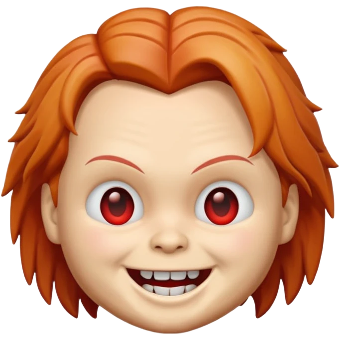 Un emojin de chuky emoji