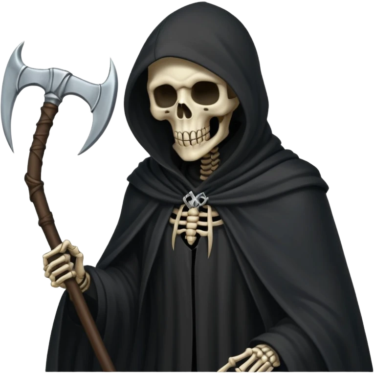 The Grim Reaper emoji
