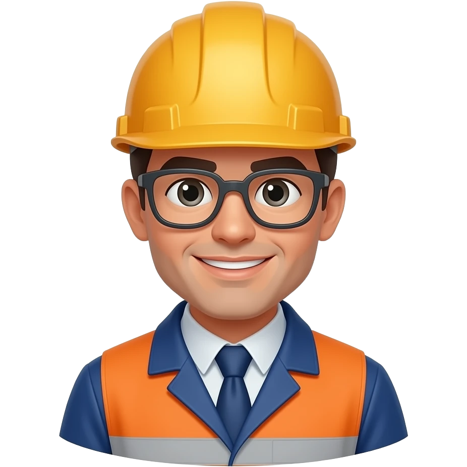 Ingeniero industrial  caco blanco emoji