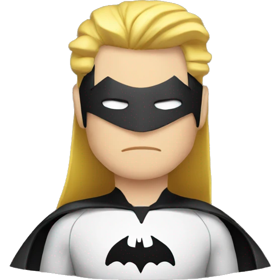 Elon musk as batman  emoji