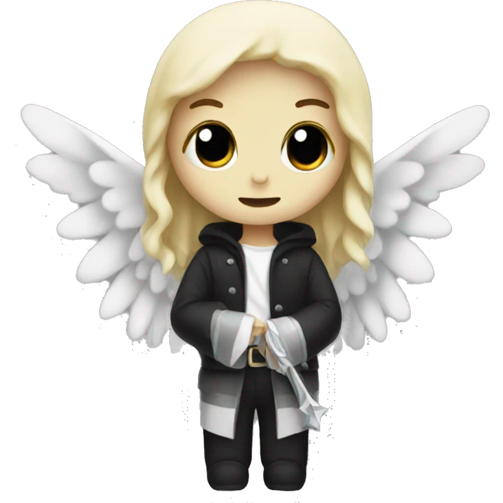 Pretty angel of death emoji
