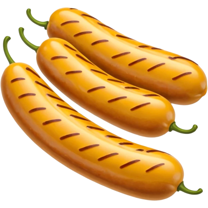 one mustard sausage  emoji