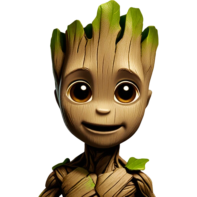 Baby groot head only  emoji