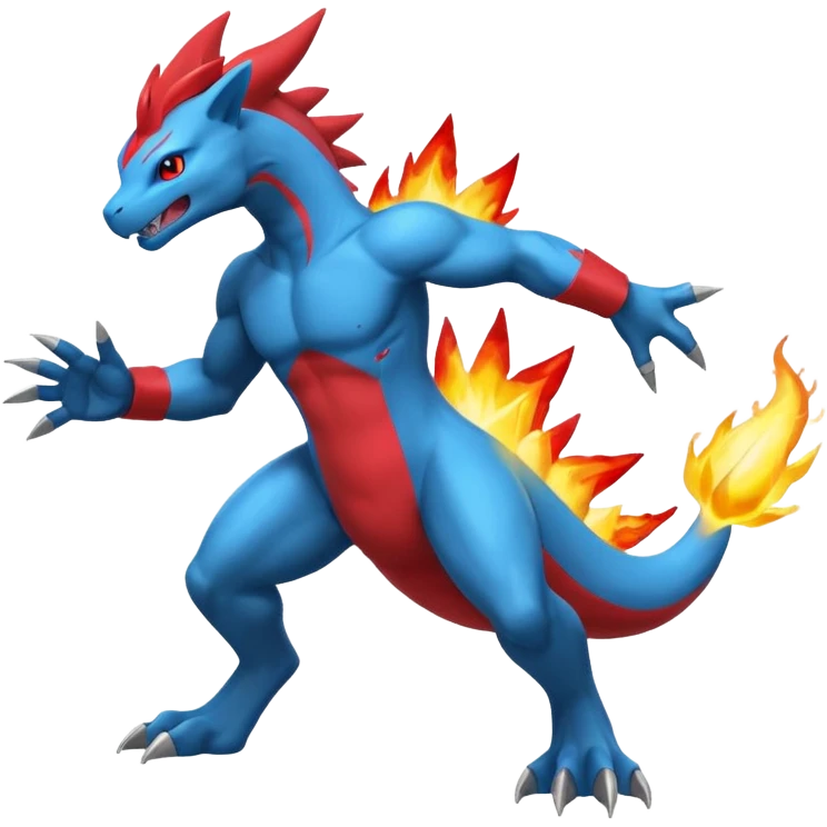 Electrike-Manectric-Salamence-fusion (full body) emoji