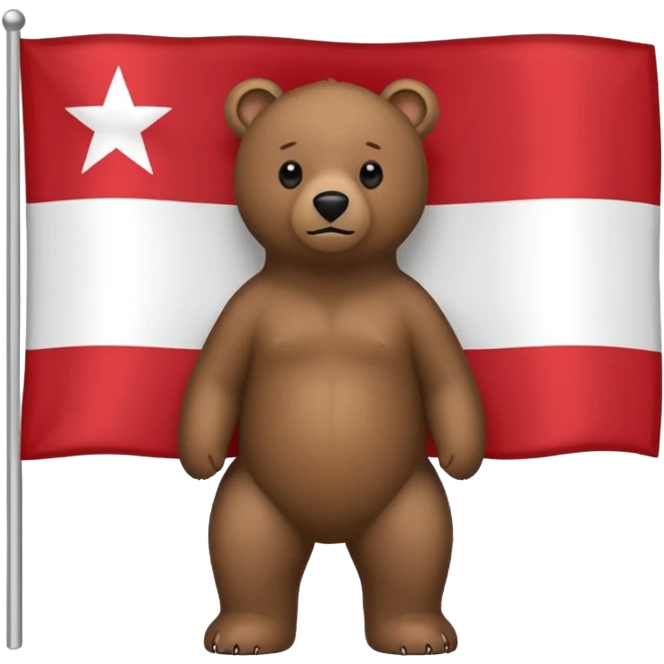 California state flag emoji with bear, red star, and red stripe emoji