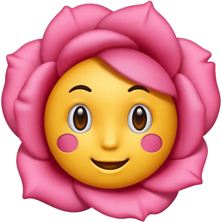 Emoji rosa emoji