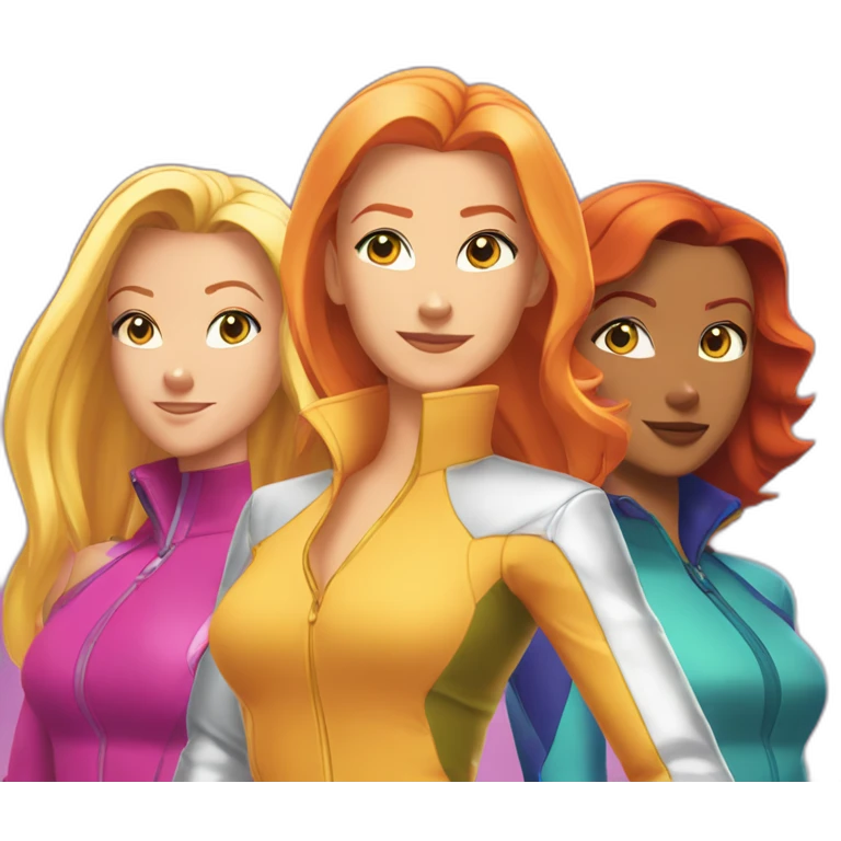 the 3 totally spies emoji