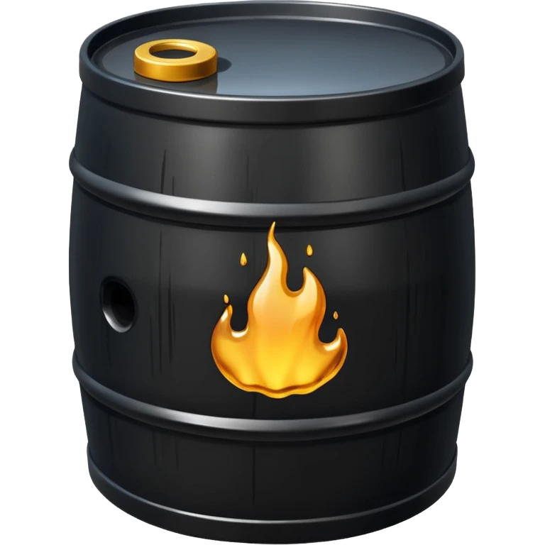 generate a realistic a barrel of oil emoji