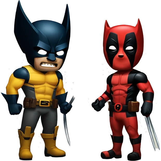 Wolverine & Dead Pool emoji