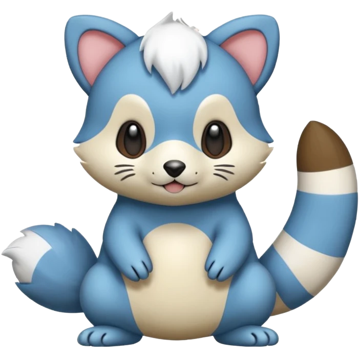 Oshawott-Furret-fusion emoji