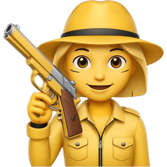 Emoji con arma emoji