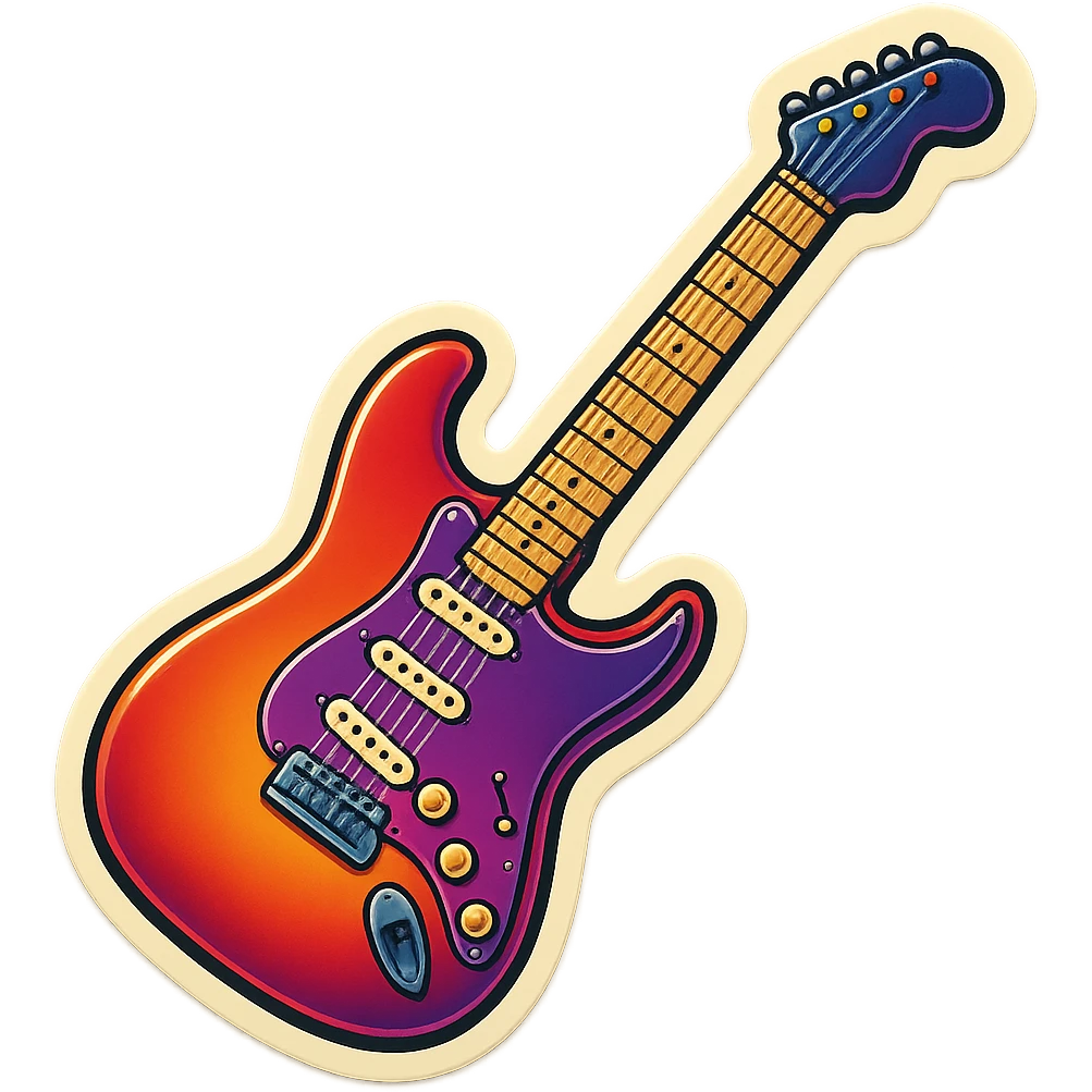 guitar emoji