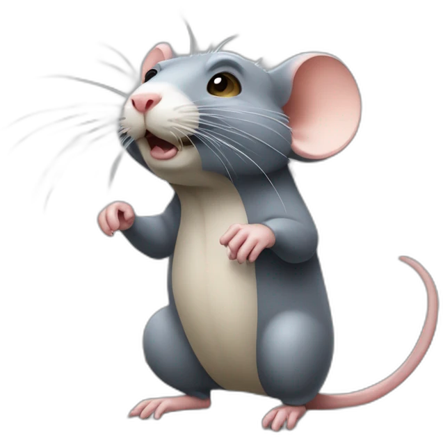 Rat qui a fumer un petard emoji
