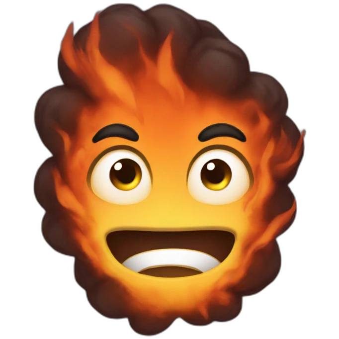 fiery friends emoji