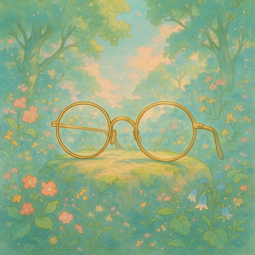 a pair of glasses emoji