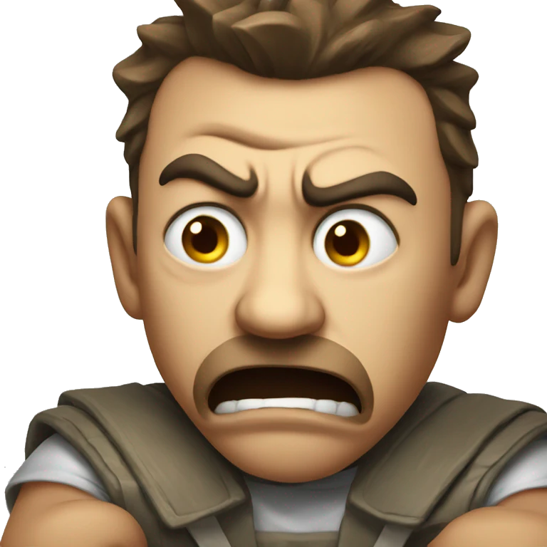 angry and hungry emoji