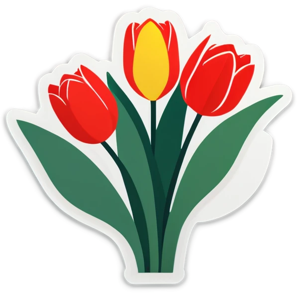 tulips emoji