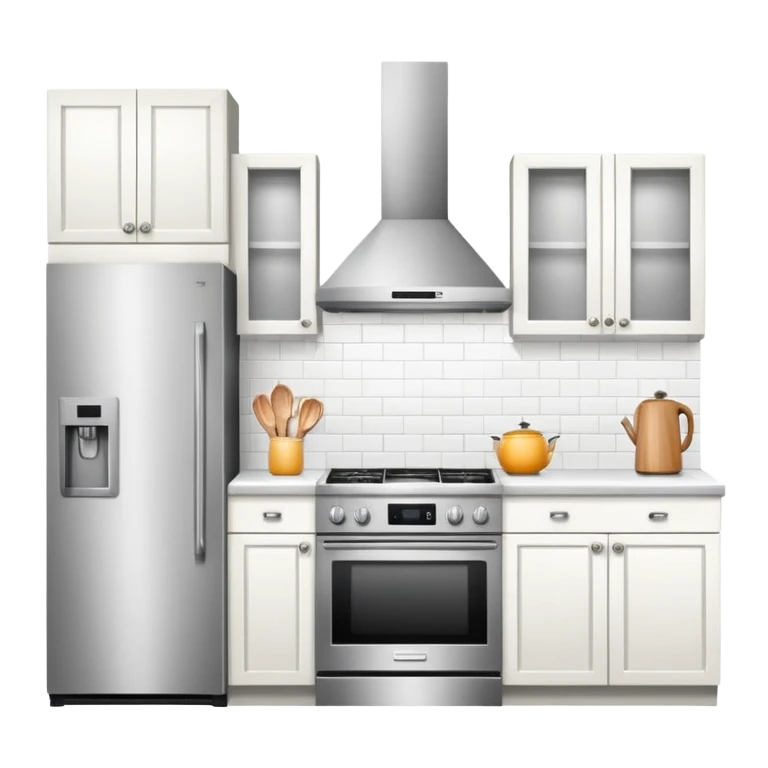 modern kitchen with countertop and appliances emoji