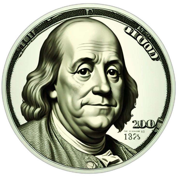 Money-Mouth Face benjamin franklin emoji