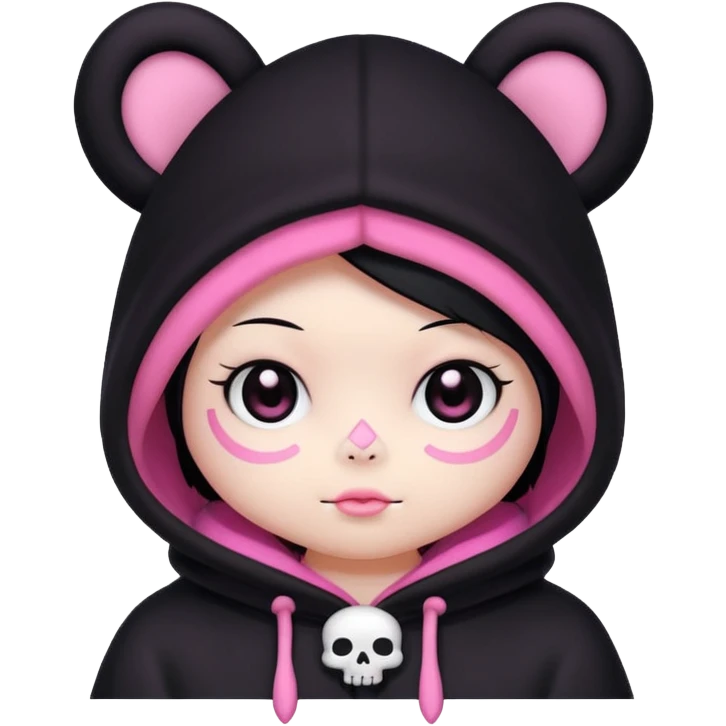 Kuromi from saniro  emoji