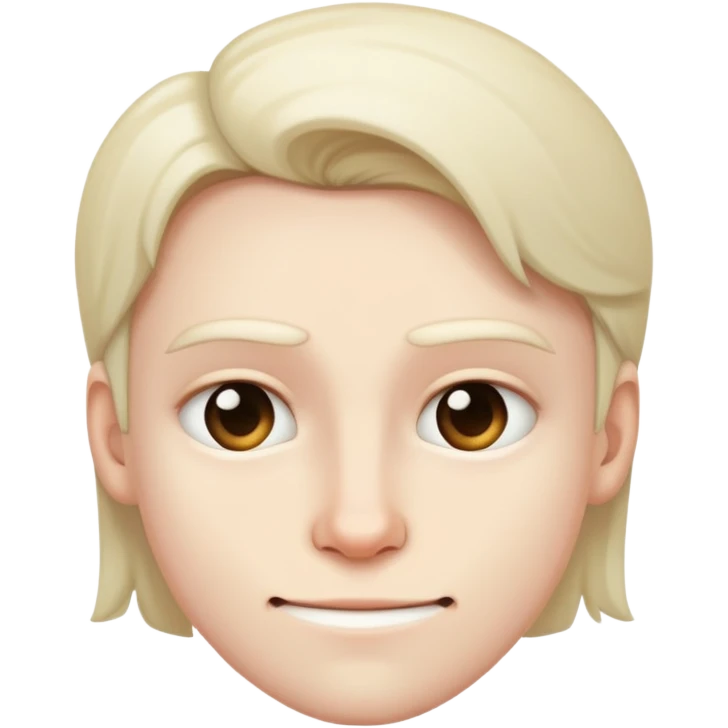 Smirk face with blank stare emoji