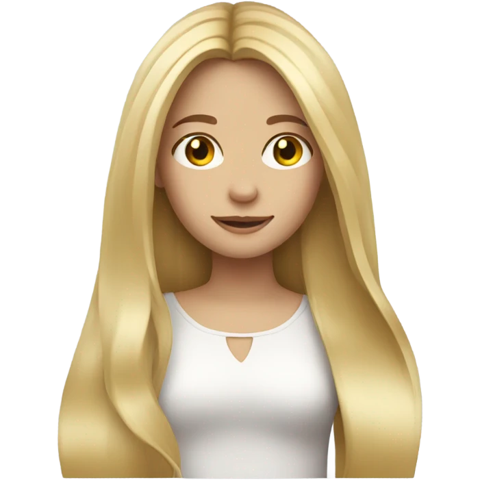 blonde girl  emoji