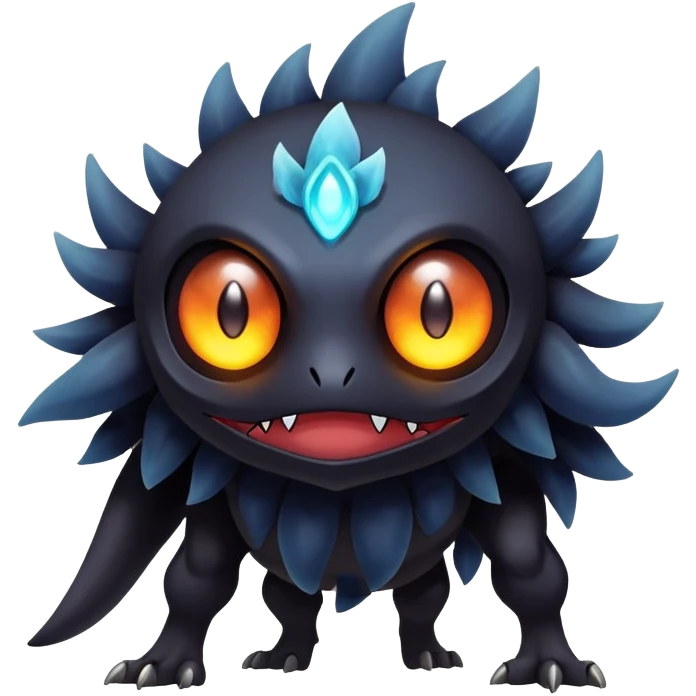 Elemental Dark type natural Pokémon-Fakémon-creature emoji