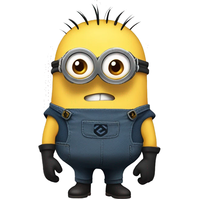 Despicable 4 character mega minion super strength emoji