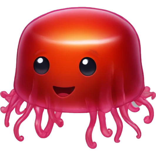 red jelly emoji