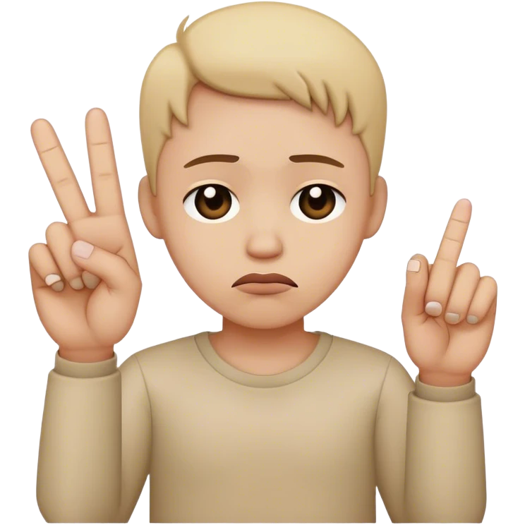 broken heart and middle fi emoji