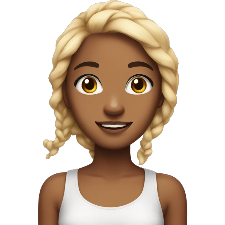 cute girl shark tank ith bow emoji