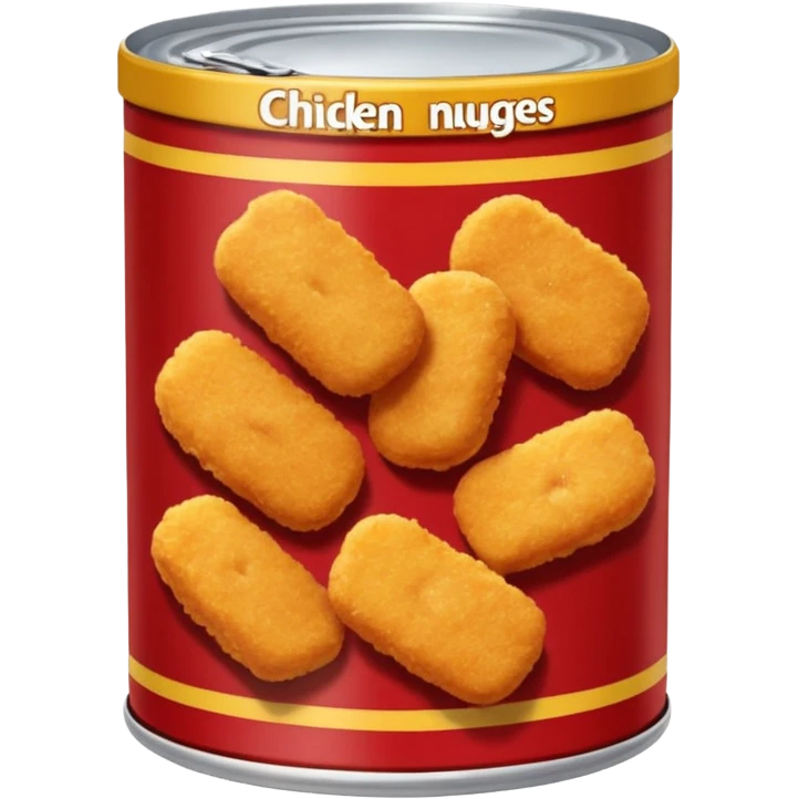 canned chicken nuggets emoji