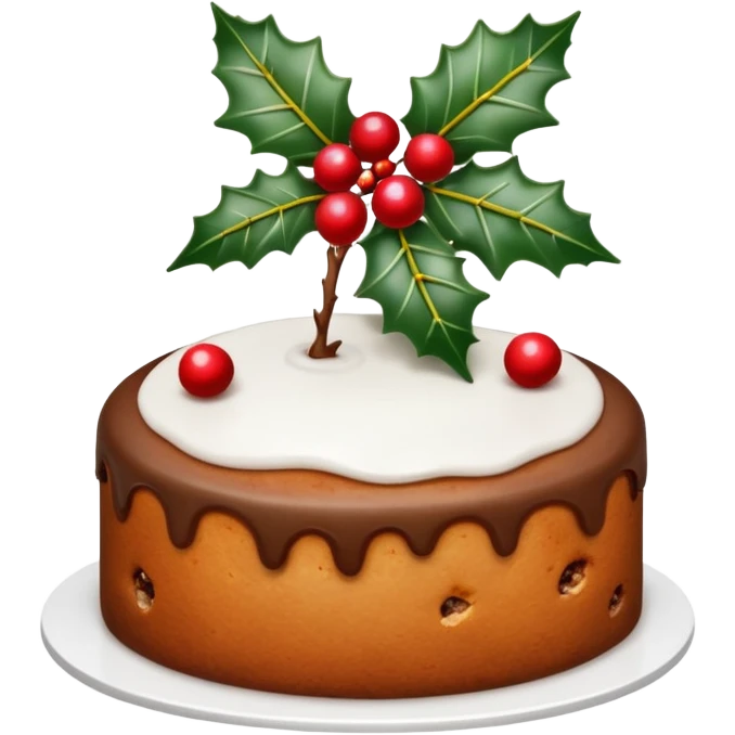 christmas cake  emoji