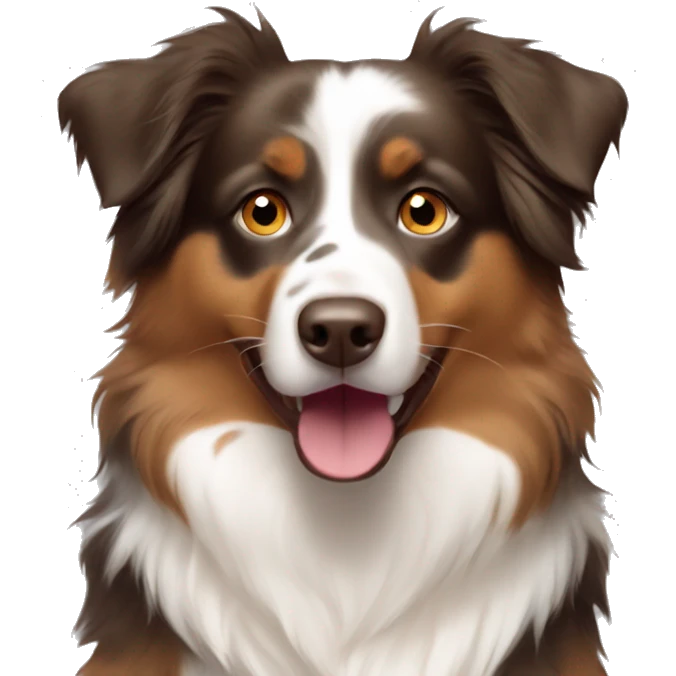 Australian Shepherd brown  emoji