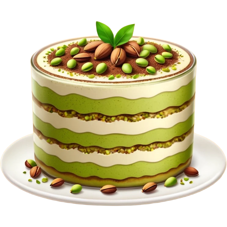 pistachio tiramisu emoji