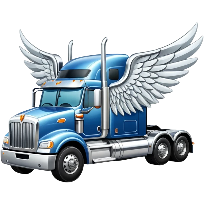 Semi with wings emoji