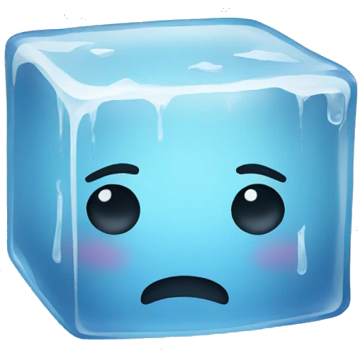 Ice cube  emoji