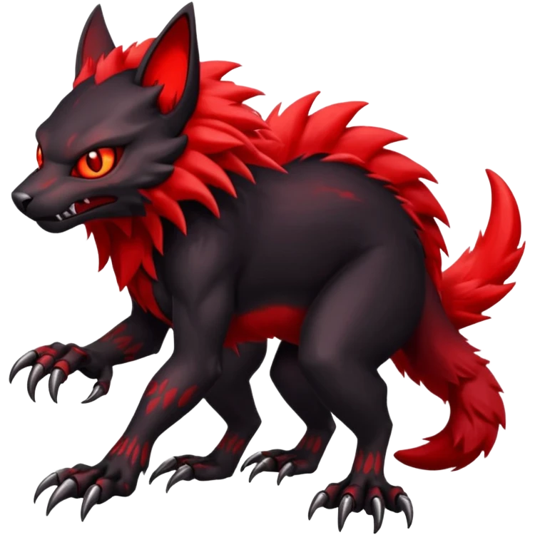 Blodig-Fakémon-hybrid-creature (full body)  emoji