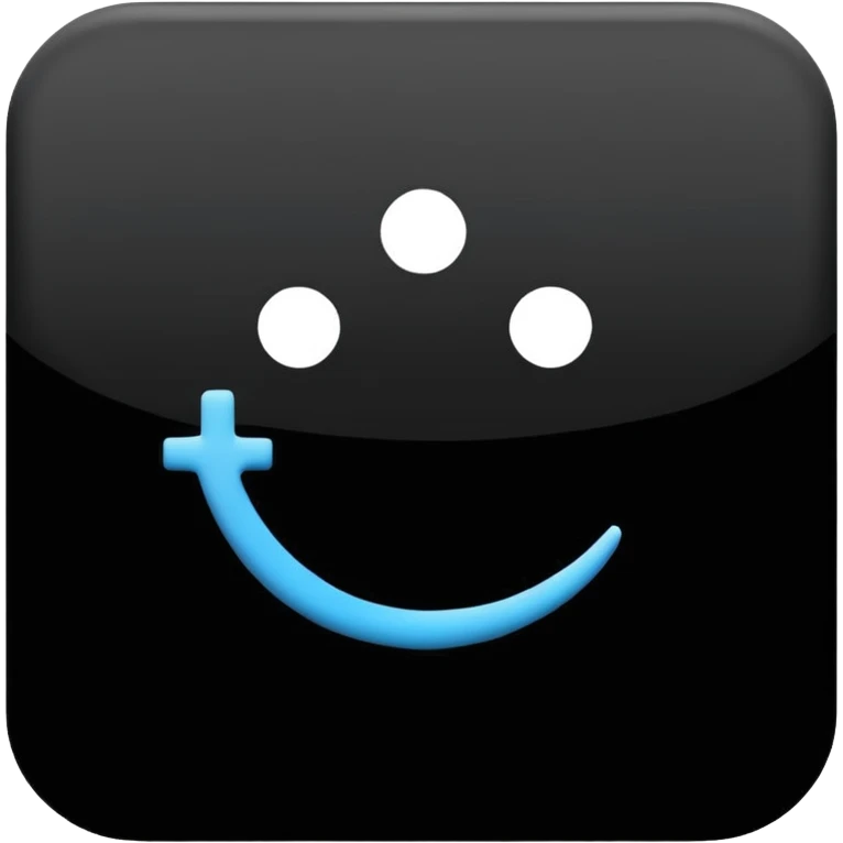 Un logo écrit plus sama emoji