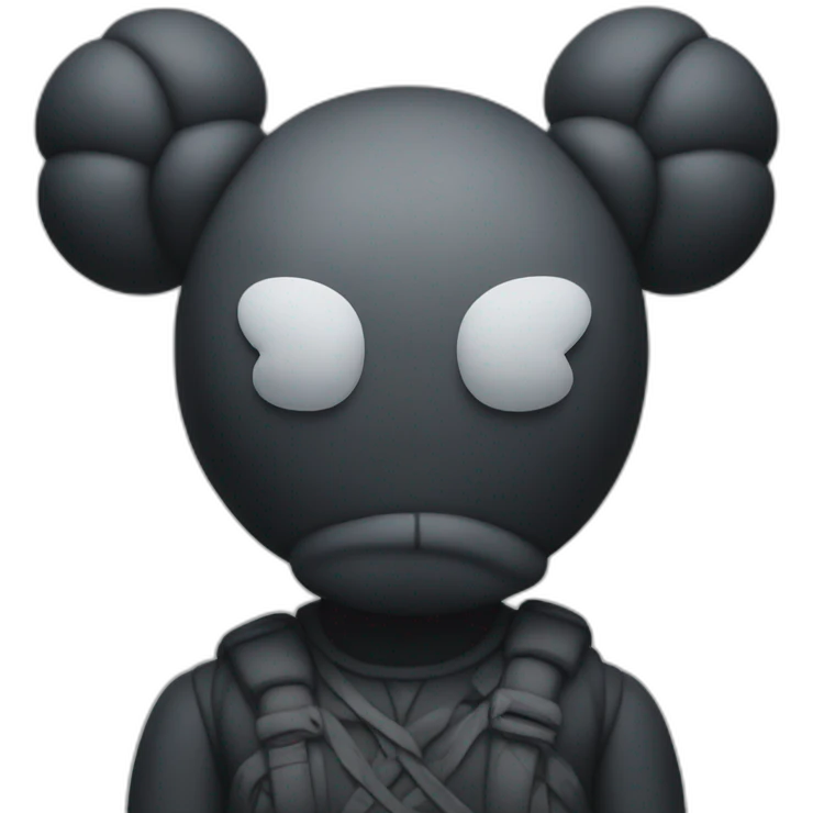Kaws-cross eye emoji