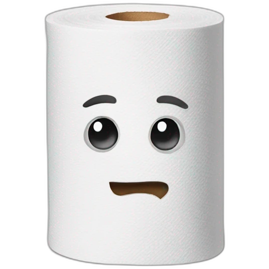 Paper towel emoji