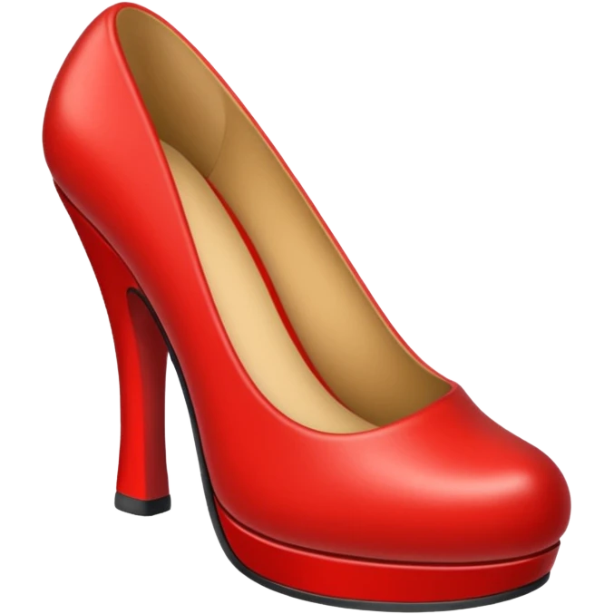 red shoe emoji