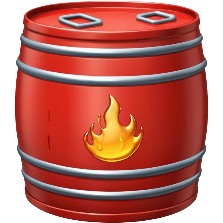 red barrel oil emoji