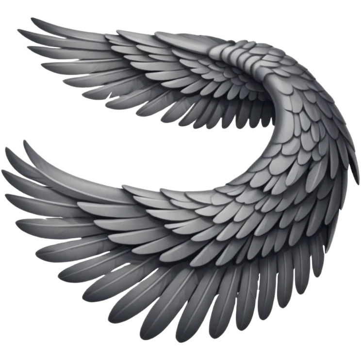 left bird wing emoji