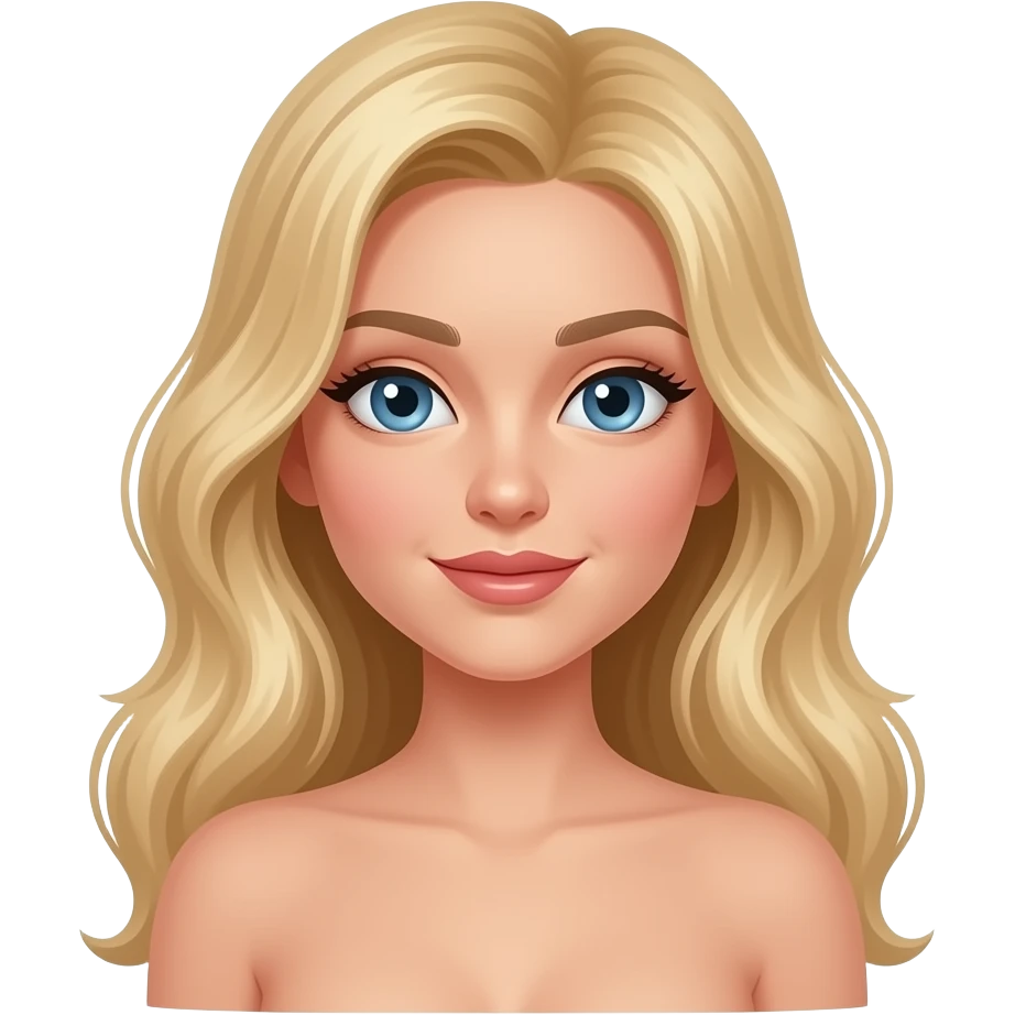 skinny blonde hot girl naked emoji