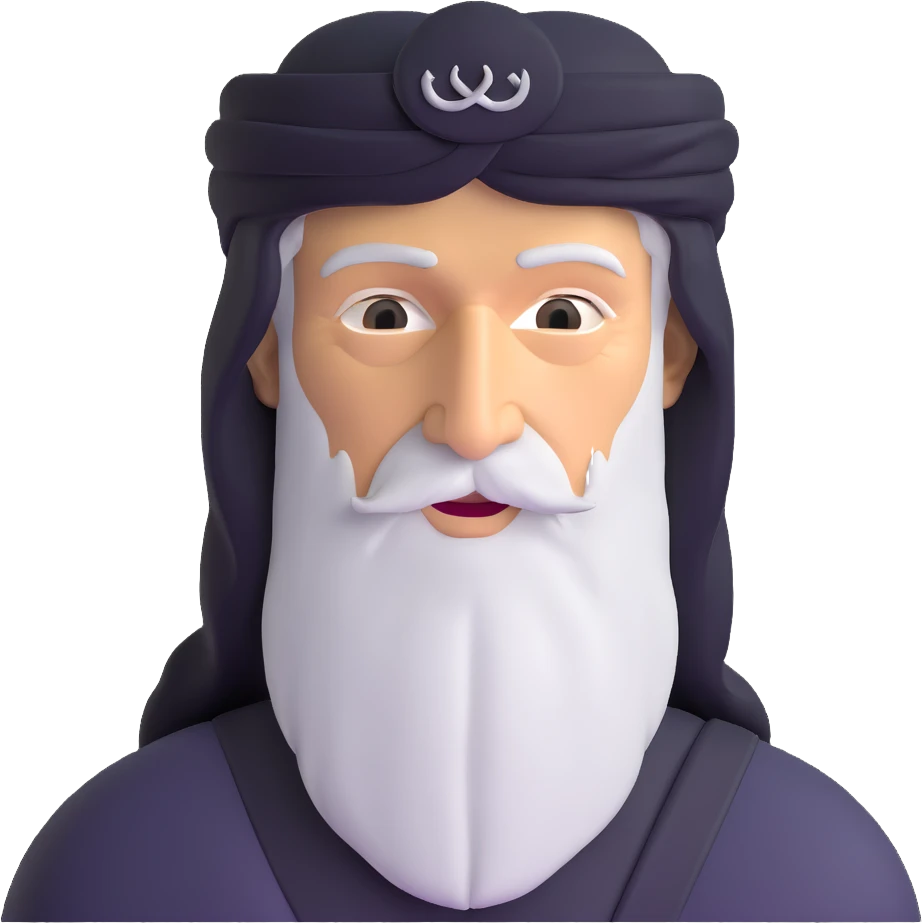 portrait of Osama bin Laden emoji