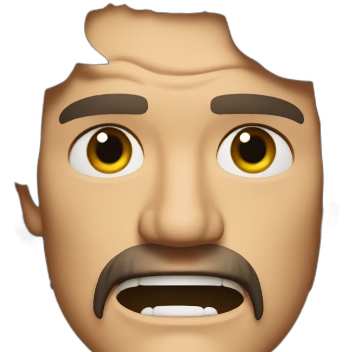 Angry Pedro pascal emoji